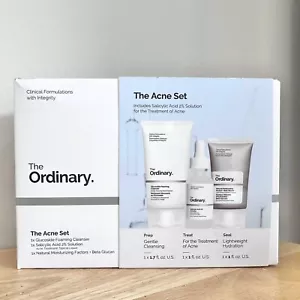 The Ordinary The Acne Set 2.0: Salicylic Acid 2% Solution, Cleanser, Moisturizer - Picture 1 of 3