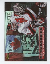 1998-99 TOPPS HOCKEY LOCAL LEGENDS INSERT #6 MARTIN BRODEUR NEW JERSEY DEVILS
