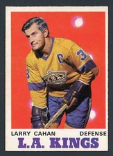 LARRY CAHAN 1970-71 O PEE CHEE HOCKEY #161 LOS ANGELES KINGS !! S83