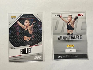 VALENTINA SHEVCHENKO 2021 Panini Instant UFC Nicknames 1/325 "BULLET" - Picture 1 of 3