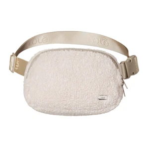 LOLË Fleece Belt Bag Beige - Picture 1 of 6