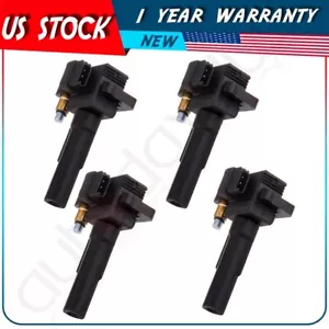 4 Ignition Coil Pack For 2004-2006 Subaru Baja 2005-2009 Subaru Legacy H4 2.5L - Picture 1 of 5