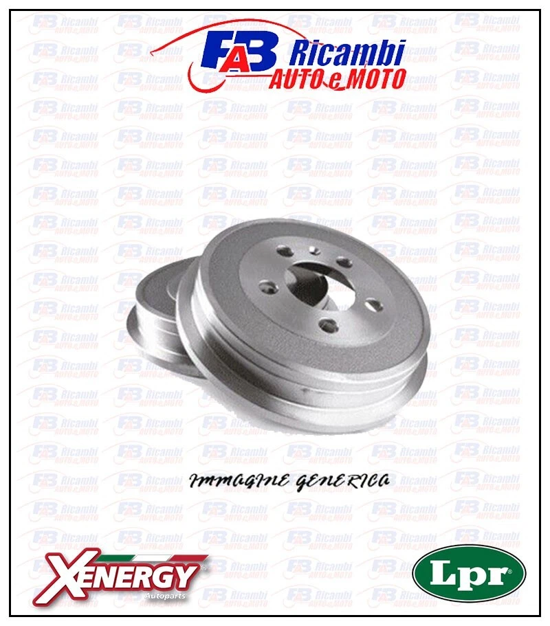 7D0043 Tamburo freno Lpr