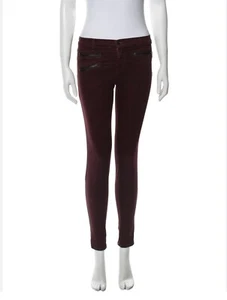 J Brand Damen Zoey Skinny Jeans Größe 26 2 Lava weinrot - Bild 1 von 11