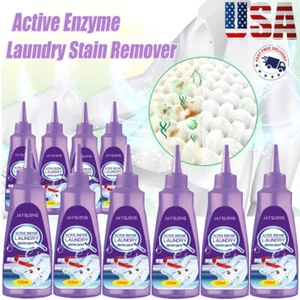 120ML Active Enzyme Laundry Stain Remover - Garment Stubborn Stain Remover 2023 - Picture 1 of 24