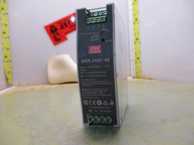 Преобразователь постоянного/постоянного тока Mean Well DDR-240C-48 33,6-67,2 В пост. тока 7,5 А - 48 В Din Rail [5*E-6,5 - Изображение 1 из 4