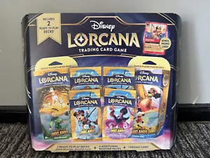 Disney Lorcana Trading Card Game Into the Inkland 2 Decks 4 Booster Pks 1 Promo - Bild 1 von 9