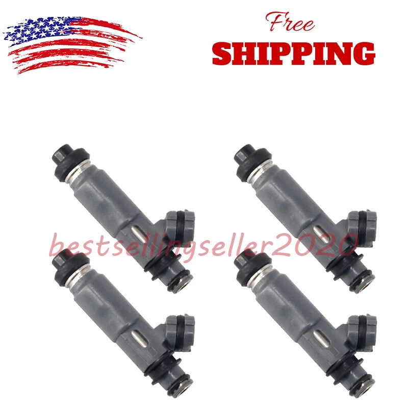 23209-15040 4X Fuel Injectors For TOYOTA SPACIO CORONA COROLLA LEVIN/TRUENO AL50 - Изображение 1 из 4