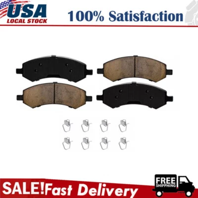 Fit Ram 1500 Dakota 2007 2008 2009 Aspen Durango Raider Front Ceramic Brake Pads - Image 1 of 4