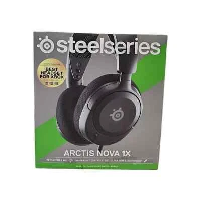 SteelSeries Wired Arctis Nova 1X Xbox/PC/Playstation/Switch/Mobile-Black NEW - Image 1 of 2
