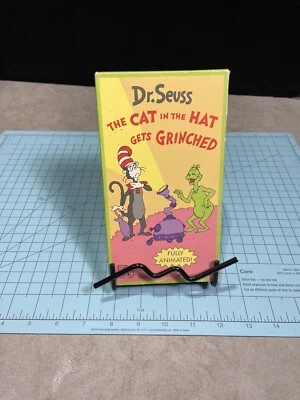 Dr. Seuss : The Cat in the Hat Get's Grinched  VHS 1982 *Tested* Foto 1 de 4