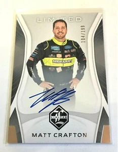 Matt Crafton Mint 2020 Panini Chronicles Racing Limited Auto Autograph #104/199 - Picture 1 of 1