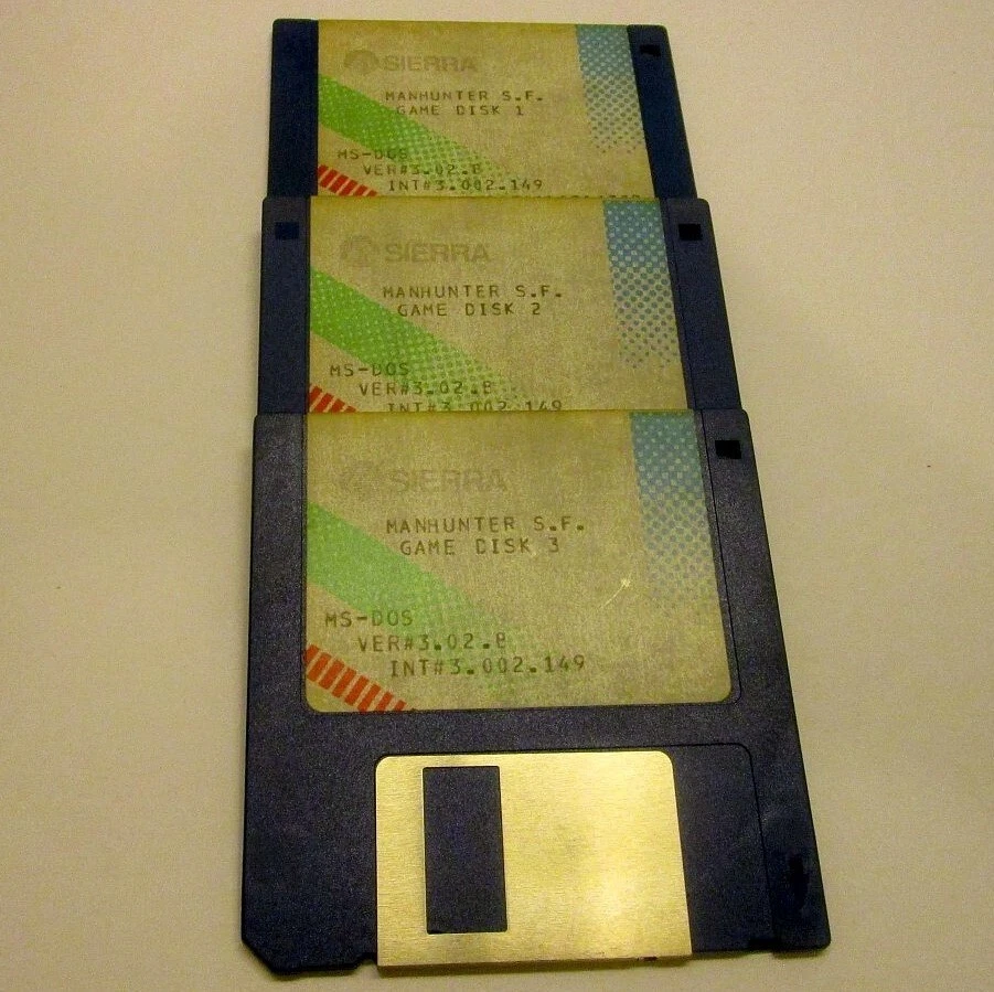 Manhunter 2 San Francisco Disks by Sierra On-line for IBM PC/XT - Image 1 of 1