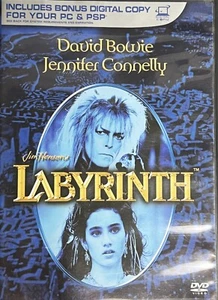 Labyrinth DVD David Bowie with bonus digital copy code for PC - Imagen 1 de 4