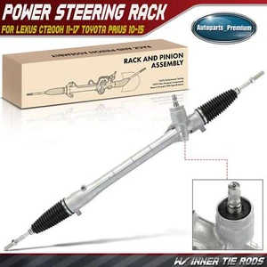 Power Steering Rack and Pinion Assy for Lexus CT200h 11-17 Toyota Prius 10-15 - Picture 1 of 8