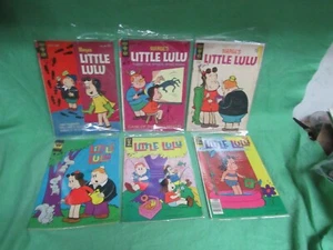 Lote de 6 cómics Gold Key Whitman Little Lulu Tubby L64 - Imagen 1 de 4