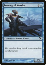 Magic MTG Tradingcard Tenth Edition 2007 Lumengrid Warden 89/383