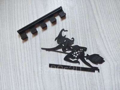 llavero ganchos Halloween bruja decoración hogar Foto 1 de 2