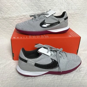 Nike Streetgato Indoor Soccer Shoes Mens SZ 8.5 Gray Fog DC8466-021 NWOB - Picture 1 of 12