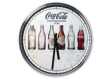Orologio da parete in acciaio Coca Cola