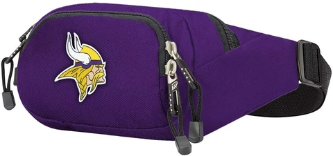 Minnesota Vikings NFL Northwest Adult Unisex Fanny Pack Team Color New Cover