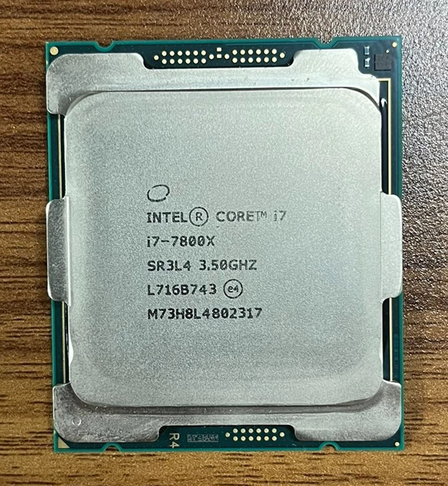 Intel Core i7-7800X 6-core 3.50GHz 8.25MB 140W LGA-2066 CPU processor - Image 1 of 1