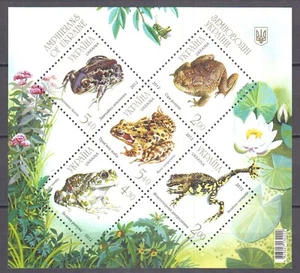 Ukraine 2012 Amphibians fauna frogs insect grasshopper flora flowers white lily - Picture 1 of 1