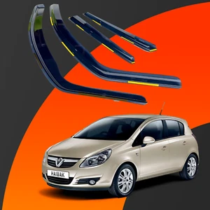 Windabweiser Vauxhall (Opel) Corsa D. E 2006-2019 5-türer Schrägheck Haibak 4-tlg - Bild 1 von 10