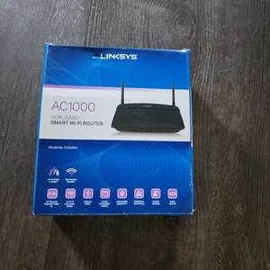 Linksys E5350 Ac1000 Dual Band Wireless Router New In Box - Picture 1 of 7