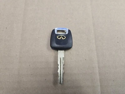 Llave de puerta de encendido Infiniti negra y cromada de fábrica OEM Foto 1 de 2
