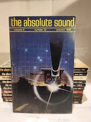 12 Vintage- The Absolute Sound Magazines Rare Early Editions 1981-85  - Photo 1/4