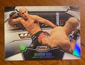 2012 Topps UFC Finest Refractor BRANDON VERA #37 - Picture 1 of 2