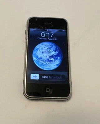 Apple iPhone 1st Generation - 8GB - Black (AT&T) A1203 (GSM) B11 - Image 1 of 4