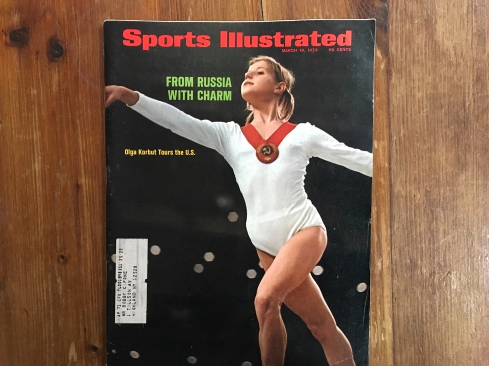 1973 Sports Illustrated USSR Olympic Gymnyst  OLGA KORBUT   No Label - Image 1 of 1