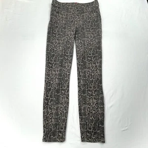 Spanx Jean-ish Ankle Legging Snakeskin Womens Medium  - Picture 1 of 8