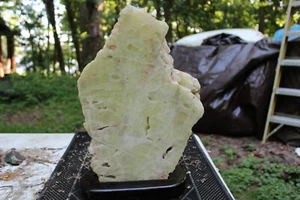 Muy Hermosa Rebanada de Cuarzo Azufre de Brasil - Imagen 1 de 9