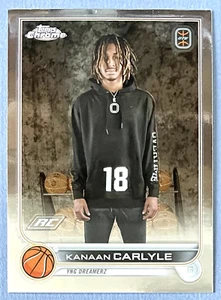 2022-23 Topps Chrome OTE Overtime Elite - #34 Kanaan Carlyle Rookie RC Stanford - Picture 1 of 2