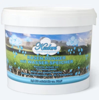 Kuders Rasendünger + Wasserspeicher 2,8 kg - Bild 1 von 2