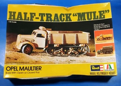 半轨骡子欧宝 Maultier 军用模型套件 1/35 比例 Revell/意大利 — 第 1/4 张图片