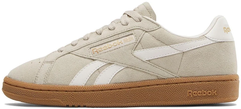 Size 9.5 - Reebok Club C Grounds UK Classic Beige Chalk Gum W