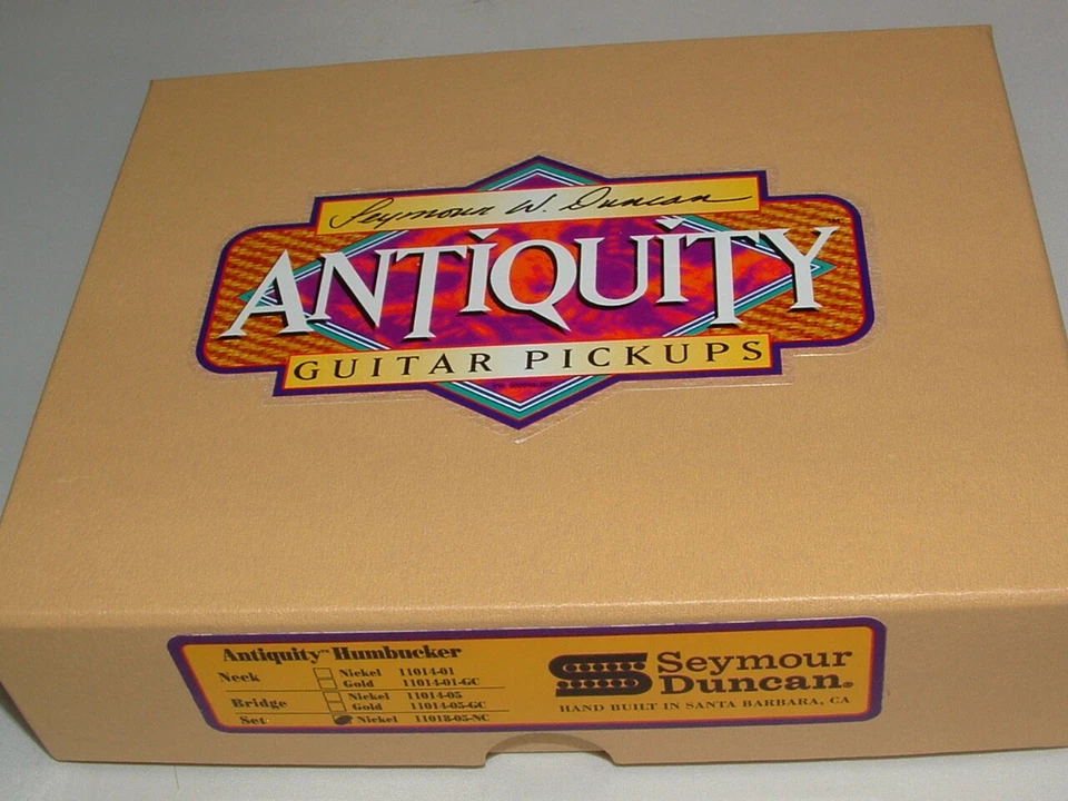 Seymour Duncan 11018-05-NC Antiquity Humbucker Set NICKEL  New with Warranty  - Image 1 of 1