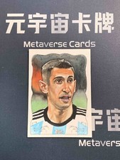 2023 Topps Argentina Fileteado Angel Di Maria Sketch Card 1/1 Rare SSP !!!