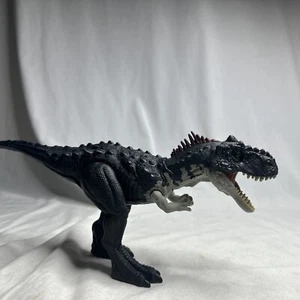 Jurassic World Dominion Roar Strikers Rajasaurus Dinosaurier Actionfigur mit Sound - Bild 1 von 9