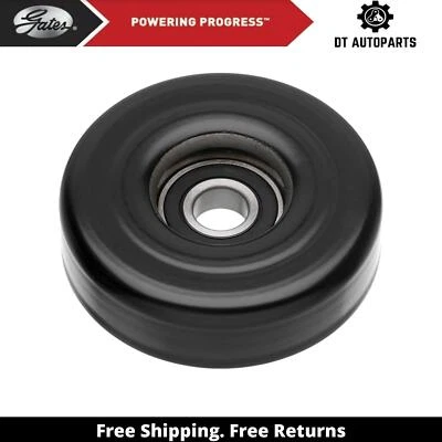 For 1993-2001 Saturn SW2 1.9L L4 GAS Drive Belt Idler Pulley Smooth Pulley Gates - Image 1 of 4