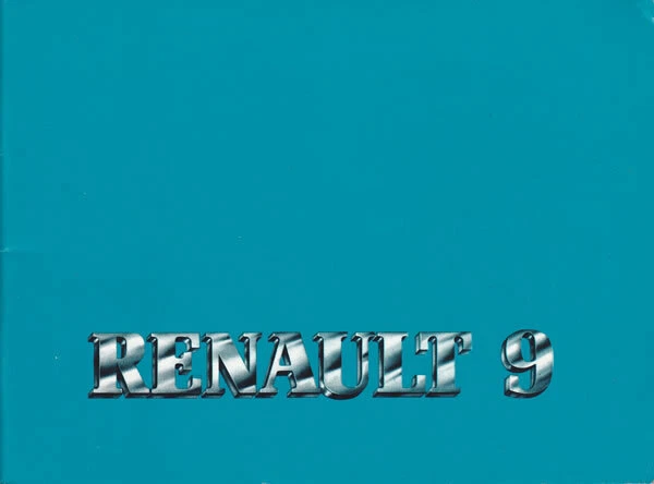 RENAULT R 9 - Libretto Uso e Manutenzione - Italiano - 1987 - NEW - Immagine 1 di 1