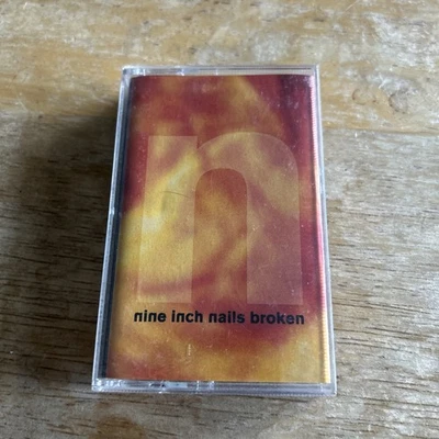NINE INCH NAILS Broken CASSETTE TAPE EP Interscope/Nothing/TVT 1992 INDUSTRIAL - Image 1 of 4