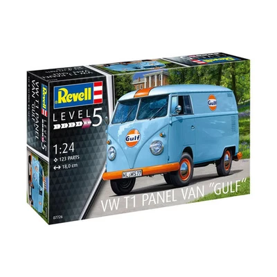 VW T1 panel van Gulf, Revell Modellbausatz - Bild 1 von 4