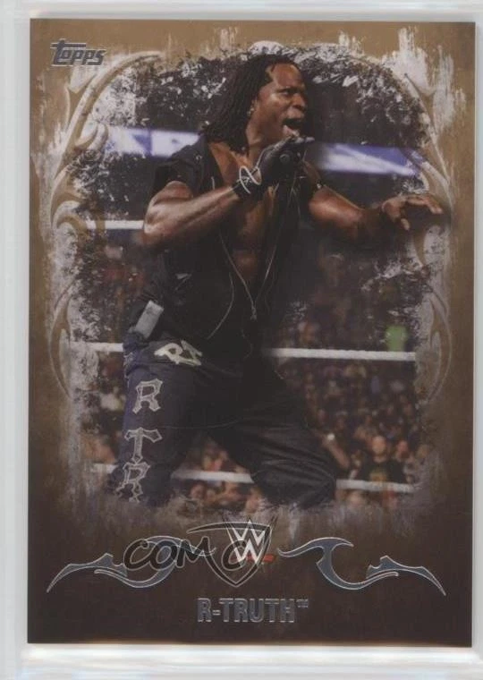 2016 Topps WWE Undisputed Tag Team Championship Bronze /99 R-Truth #26 Patch - Image 1 of 2