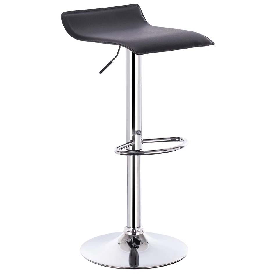 Woltu Designer Barhocker - Schwarz, 2 Stück (BH11sz)