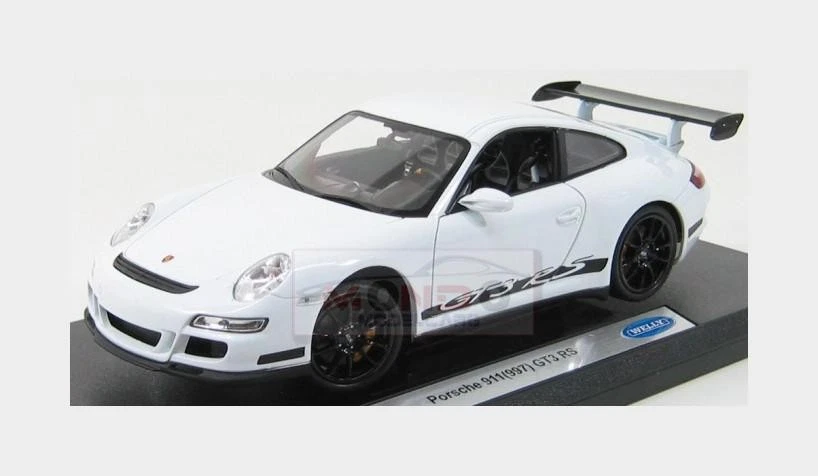 1:18 WELLY Porsche 911 997 Gt3Rs 2010 White WE18015W - Immagine 1 di 2